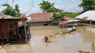 ৩০ বছরের রেকর্ড ভাঙলো বন্যা || Flood in Bangladesh 2020
