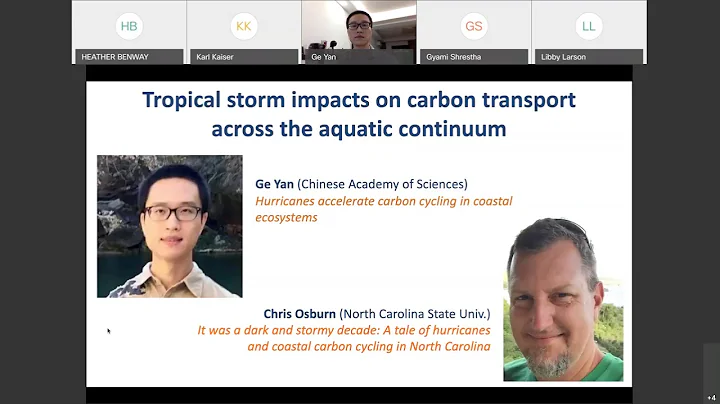 OCB Seminar Series: Osburn & Yan - Tropical storm ...