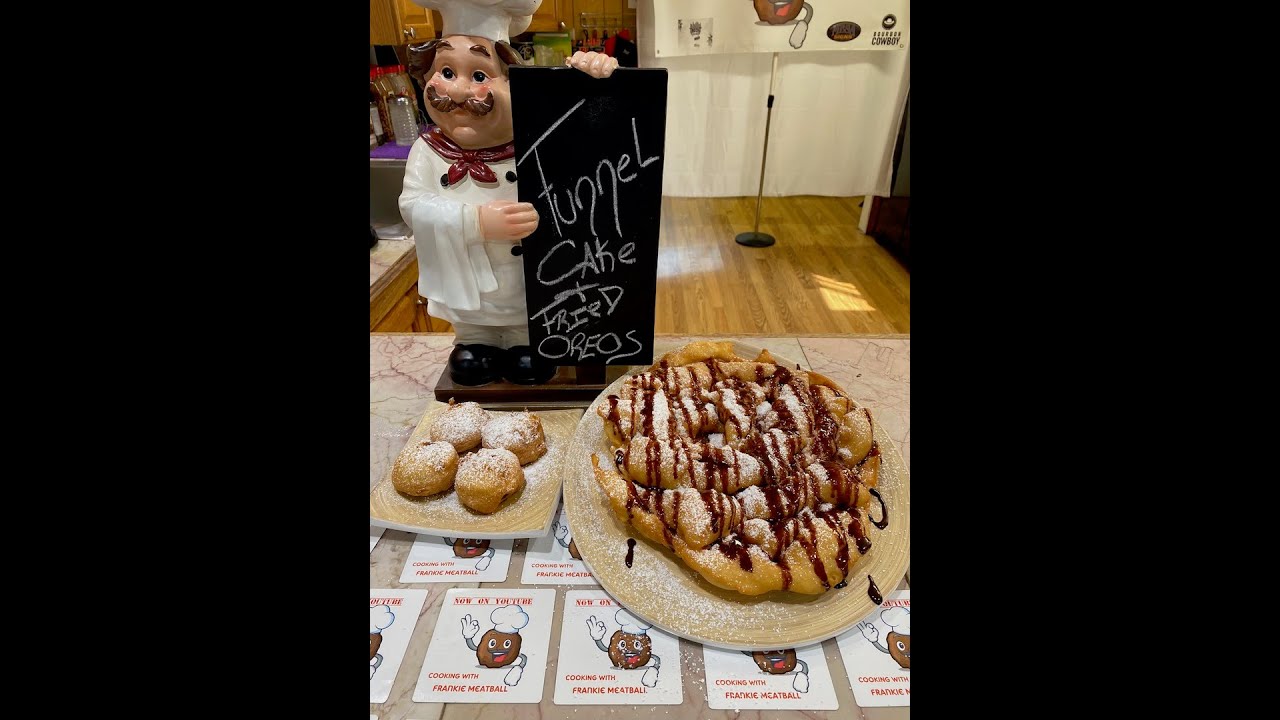 How To Make Funnel Cake & Fried Oreos YouTube
