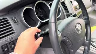 Checking out all the features on a 2008 Toyota Tacoma 4x4 Access Cab 2008 Toyota Tacoma Access Cab