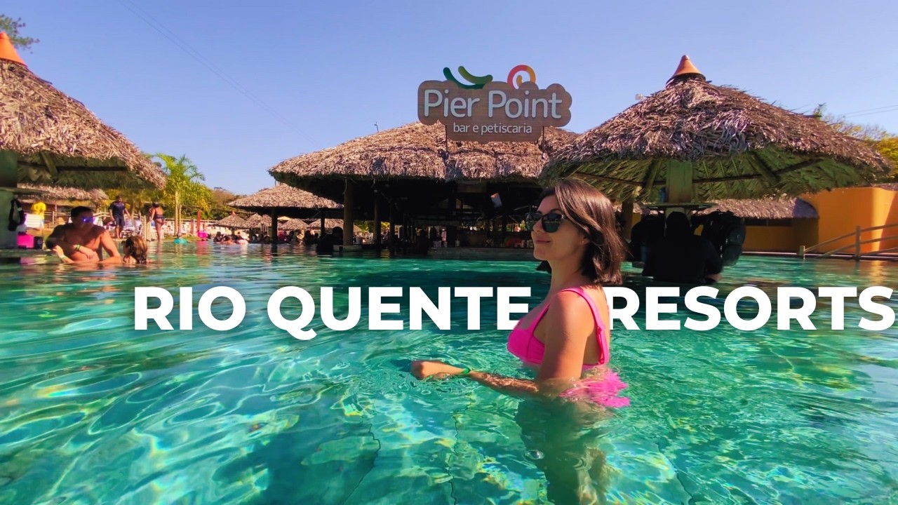 CONHEÇA HOT PARK EM RIO QUENTE - O PARAISO DE ÁGUAS TERMAIS