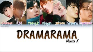 MONSTA X (몬스타엑스) - 'DRAMARAMA' Lyrics (Color Coded Han|Rom|Eng)