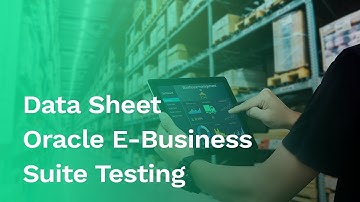 [Data Sheet] Oracle E-Business Suite Testing
