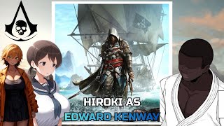 Ntr Kokujin No Tenkousei React To Hiroki As Edward Kenway Asins Creed Black Flag Gacha