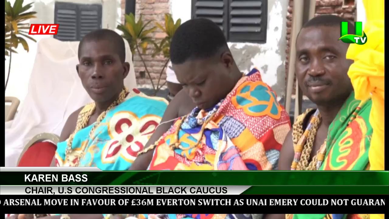 utv ghana frequency on multi tv US Congressional Black Caucus Visit Elmina & Cape Coast Castle, Year Of Return
