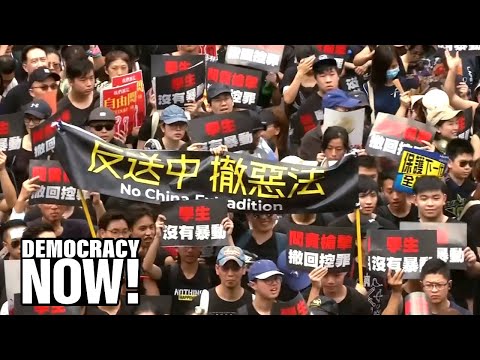 Massive Hong Kong Protests Demand Withdrawal of Extradition Bill, Leader’s Resignation