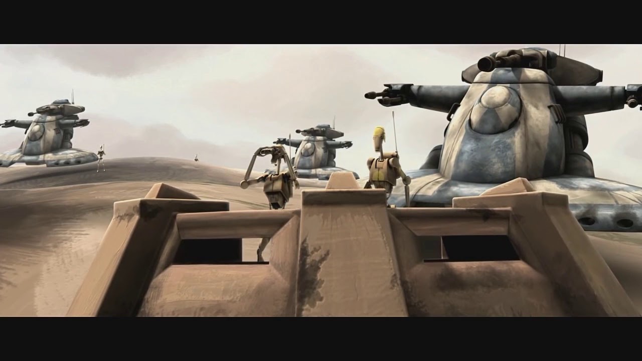 Clone Wars Battle Droid Tribute 