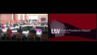 UW System Board of Regents Meeting December 8, 2016