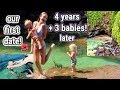 TEEN PARENTS OF 3 VISIT FIRST DATE SPOT 4 YEARS LATER! (MAGICAL!)