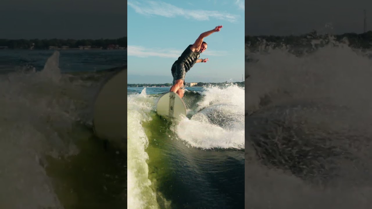 Phase 5 Wakesurf: 2025 Ahi Stealth Surf Style board 