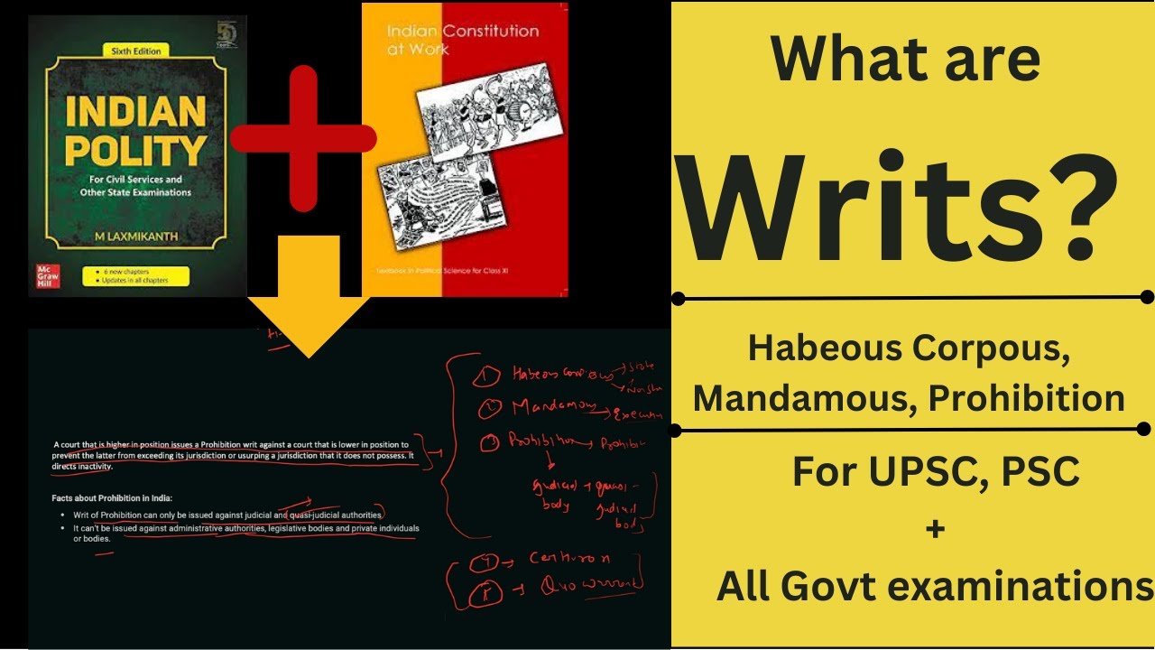 Writs kya hote hai? Learn in Easy Language Habeous Corpous Mandamous