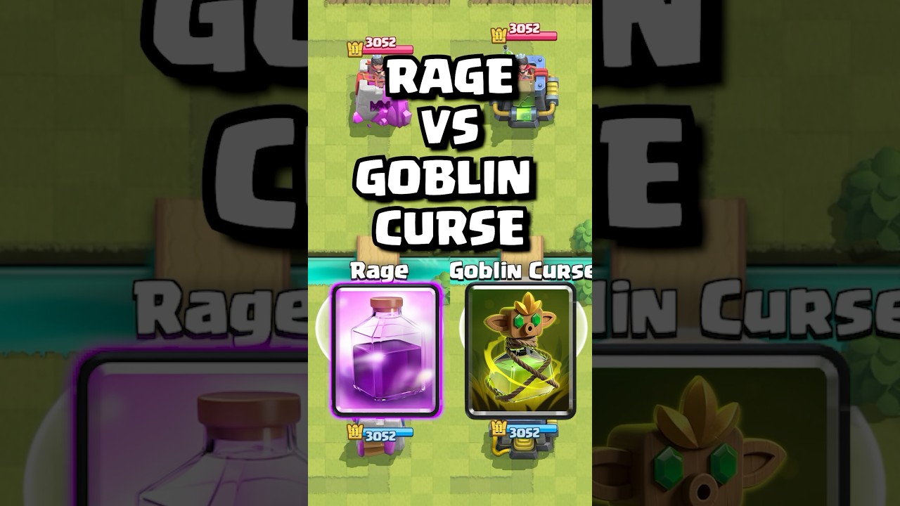 Which Is A Better Spell Rage Or Goblin Curse?! 🥇 