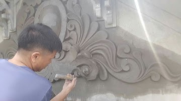 KỸ THUẬT PHÙ ĐIÊU HOA VĂN MỚI (new pattern reliefs works )