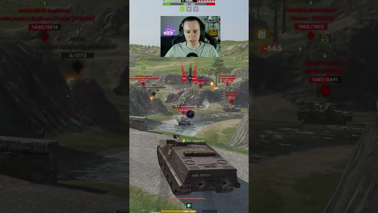 Честный танк - Foch 155 Tanks Blitz