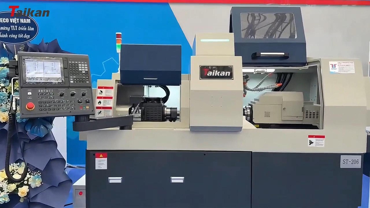 ST-206 High-precision CNC Swiss-type Lathe – Engineered for small
