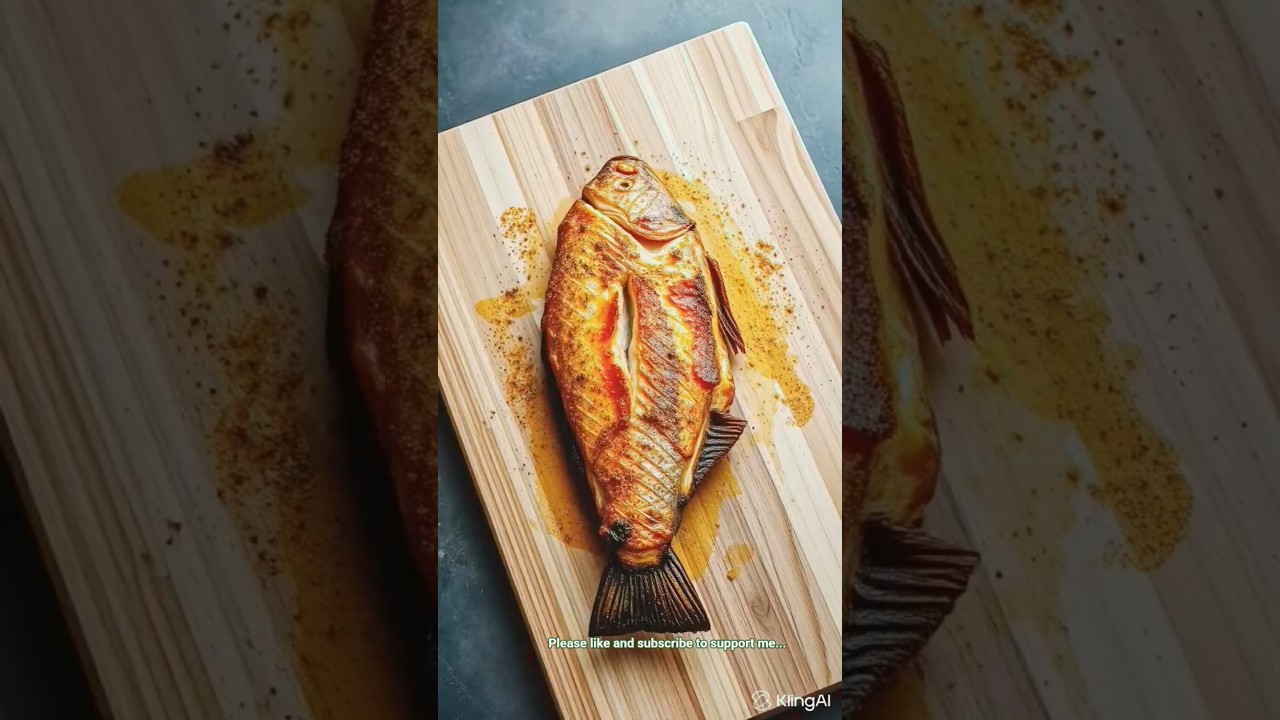 Relaxing ASMR: The Mukbang of Eating Spicy Fish Sounds for calm