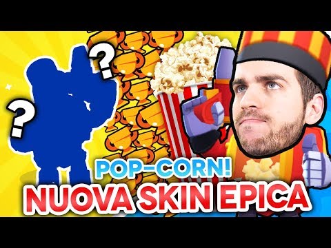 Shoppo La Nuova Skin Bellissima Pop Corn Ovunque Brawl Stars Ita 15 Italia Vlip Lv - stecca skin pop corn brawl stara