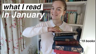 The 19 Books I Read in January (including classics)