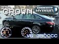 新型 クラウン  3.5  HYBRID   フル加速   中間加速  システム起動　TOYOTA 220 CROWN 3500cc Multi Stage Hybrid  acceleration