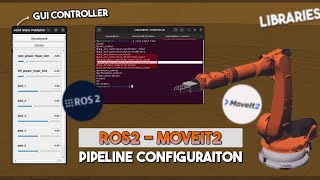 Robotic Arms Workflow of MoveIt2 with ROS2 for Motion Planning