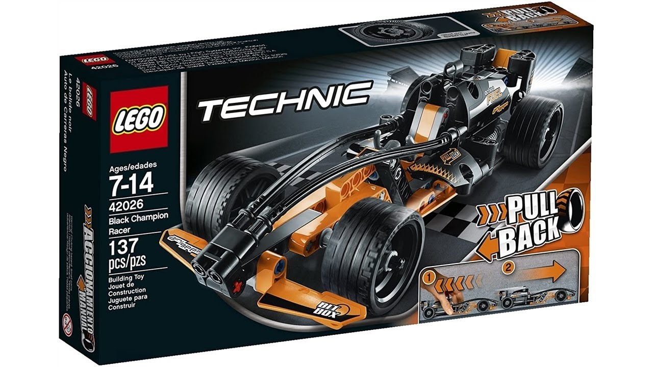 LEGO Technic 42026 Black Champion Racer Model Kit