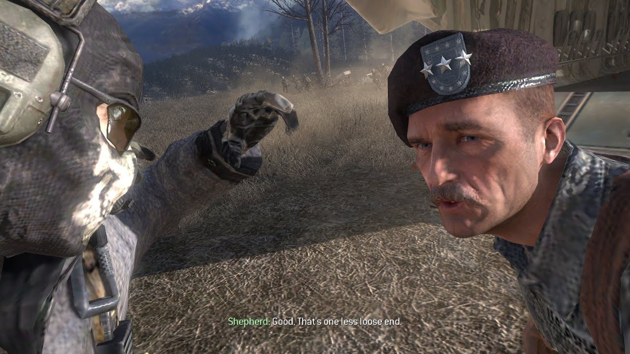 Call Of Duty Why Did Shepherd Betray SHEPHERD'S BETRAYAL | Call of Duty Modern Warfare 2 (2009) mission 15