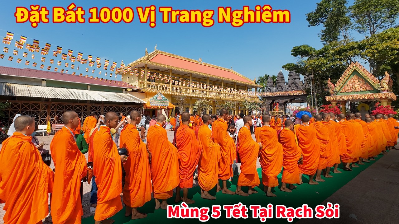 Lễ Giỗ Tổ Cố Hòa Thượng Danh Dĩnh & Đặt Bát Hội 1000 Vị