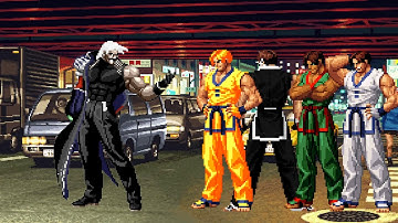[KOF Mugen] New Final Rugal vs Kim Kaphwan Team