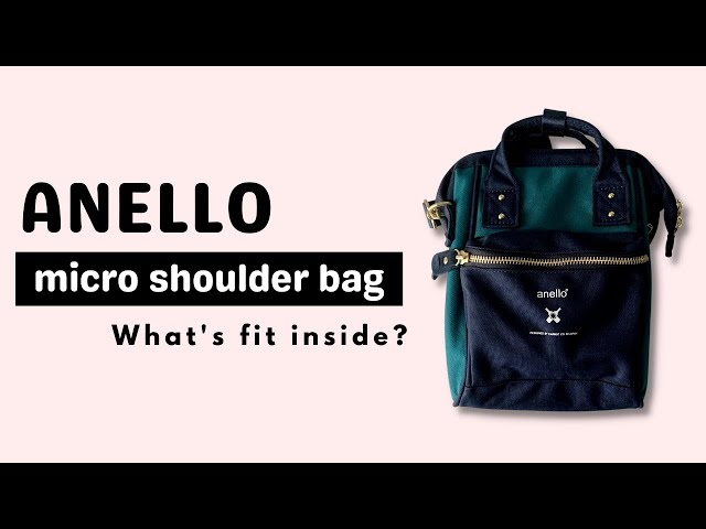 anello x SOU・SOU Micro Kuchigane Shoulder Bag