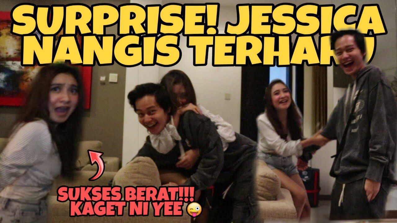 SURPRISE JESSICA NANGIS TERHARU KETIKA DI SAMPER KE BALI!!