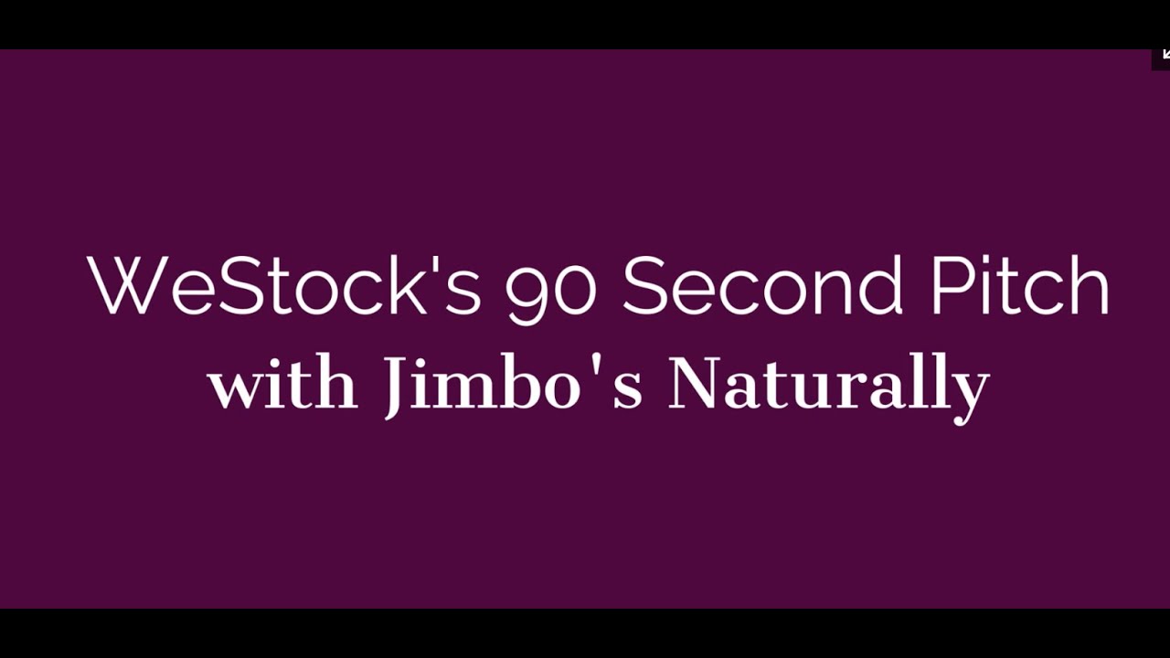 90 Second Buyer Pitch - Jimbo's Naturally
