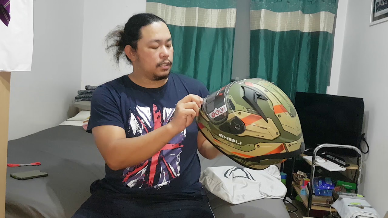ghibli motorcycle helmet Vemar Base Full Face Medium Automotive oriented micrometric adjustment system Vemar Ghibli motorcycle helmet, unboxing