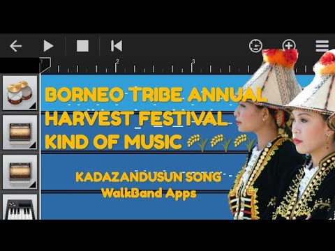 The Borneo Tribe (Sabah, Malaysia) Rythm - WalkBand Apps - YouTube
