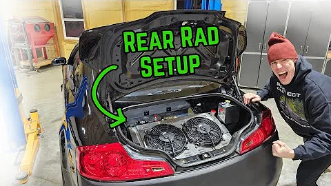 VK56 Engine Swapping My G35 Coupe Ep.6 – Rear Radiator Madness