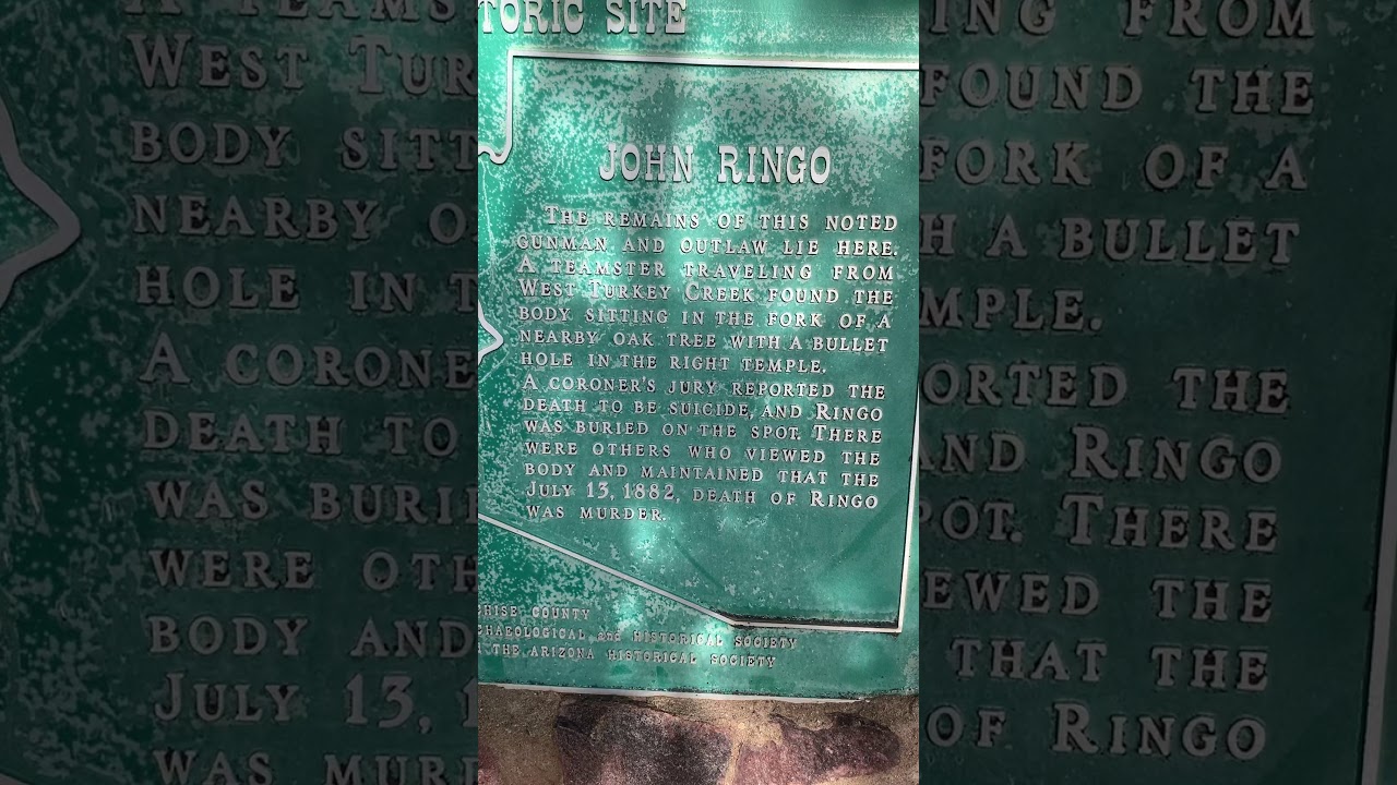 Another look at Johnny Ringo’s Gravesite YouTube