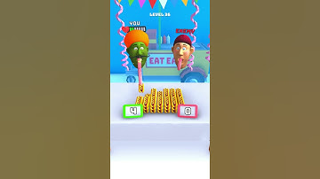 Lick Runner 3D 🥮🍦🍭🌰 Gameplay Walkthrough All Levels Android İos Part 30 #Shorts