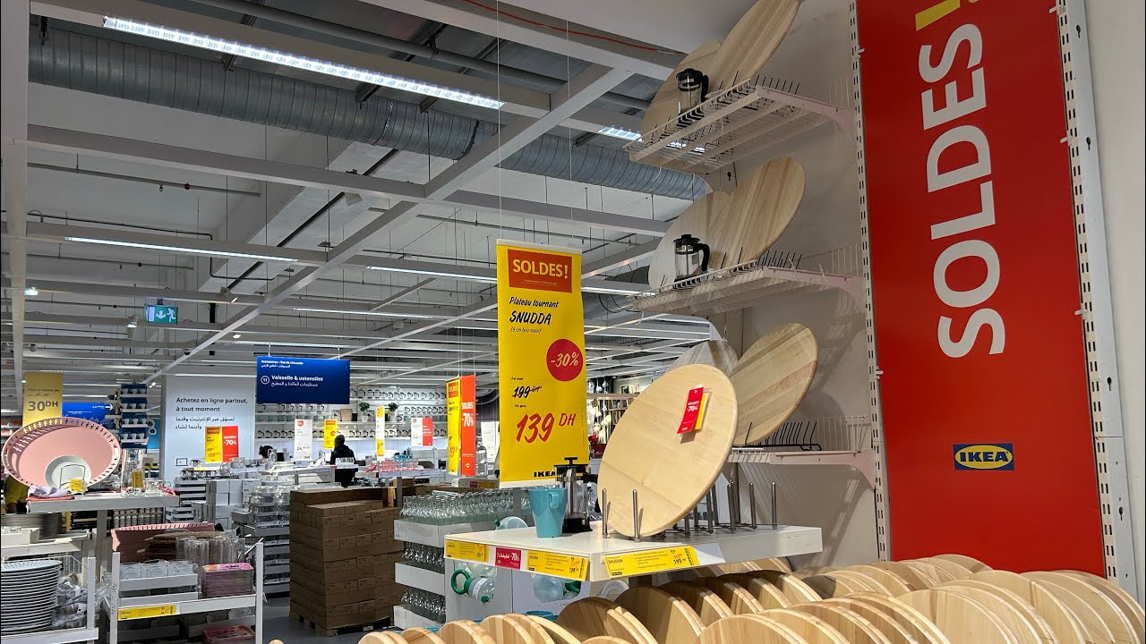 Promotions Ikea Maroc 2023 😍تخفيضات ايكيا لهذا الشهر % 70 👍هميزات في الاواني و الاثاث