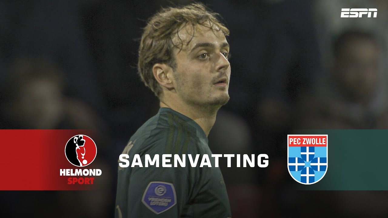 PEC binnen 5️⃣ minuten op achterstand in DOELPUNTRIJK DUEL | Samenvatting Helmond Sport - PEC Zwolle