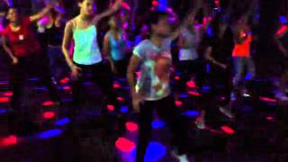 Zumba party with Rachel at MMA, Dubai!