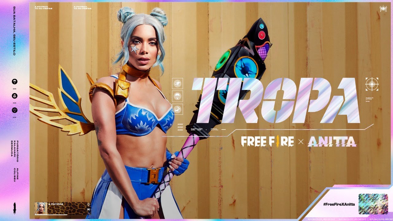 Anitta será personagem do jogo Free Fire - Forbes