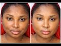 No makeup/Makeup tutorial + PurMinerals Review - Queenii Rozenblad