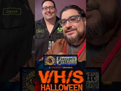 #VHS Halloween out of theater reaction!