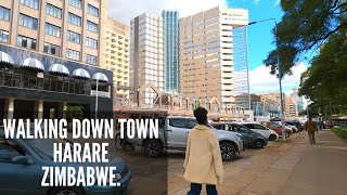 Zimbabwe | Walking Down Town Harare