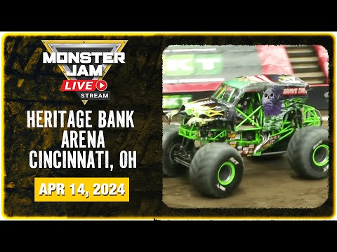MONSTER JAM CINCINNATI, OH (FULL EVENT) | APRIL 14, 2024 | ARENA SERIES CENTRAL