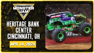 Monster Jam Cincinnati, OH (Full Event) | April 14, 2024 | Arena Series Central