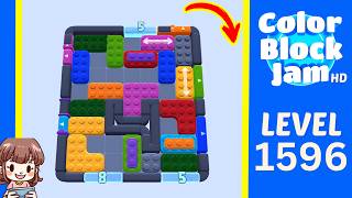 Color Block Jam Level 1596 Solution Walkthrough