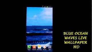 Blue Ocean Waves Live Wallpaper HD