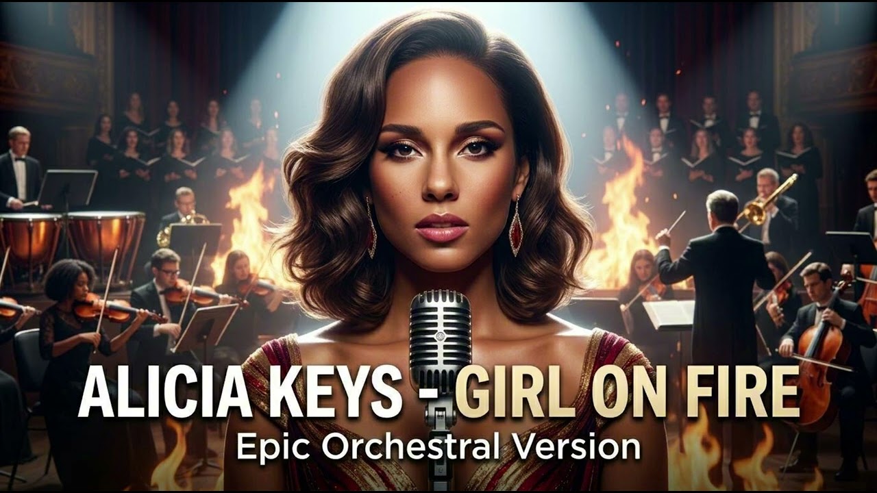 Alicia Keys - Girl on Fire | Epic Orchestral Version