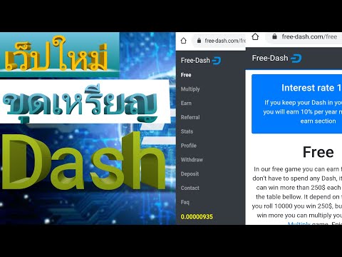 ขุดเหรียญ dashฟรี