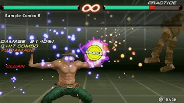 Tekken 6 PPSSPP | Paul Sample Combo | WPro Click |